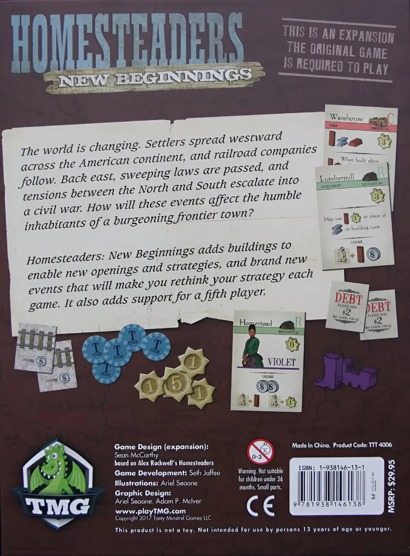 Homesteaders: New Beginings Expansion - Image 2