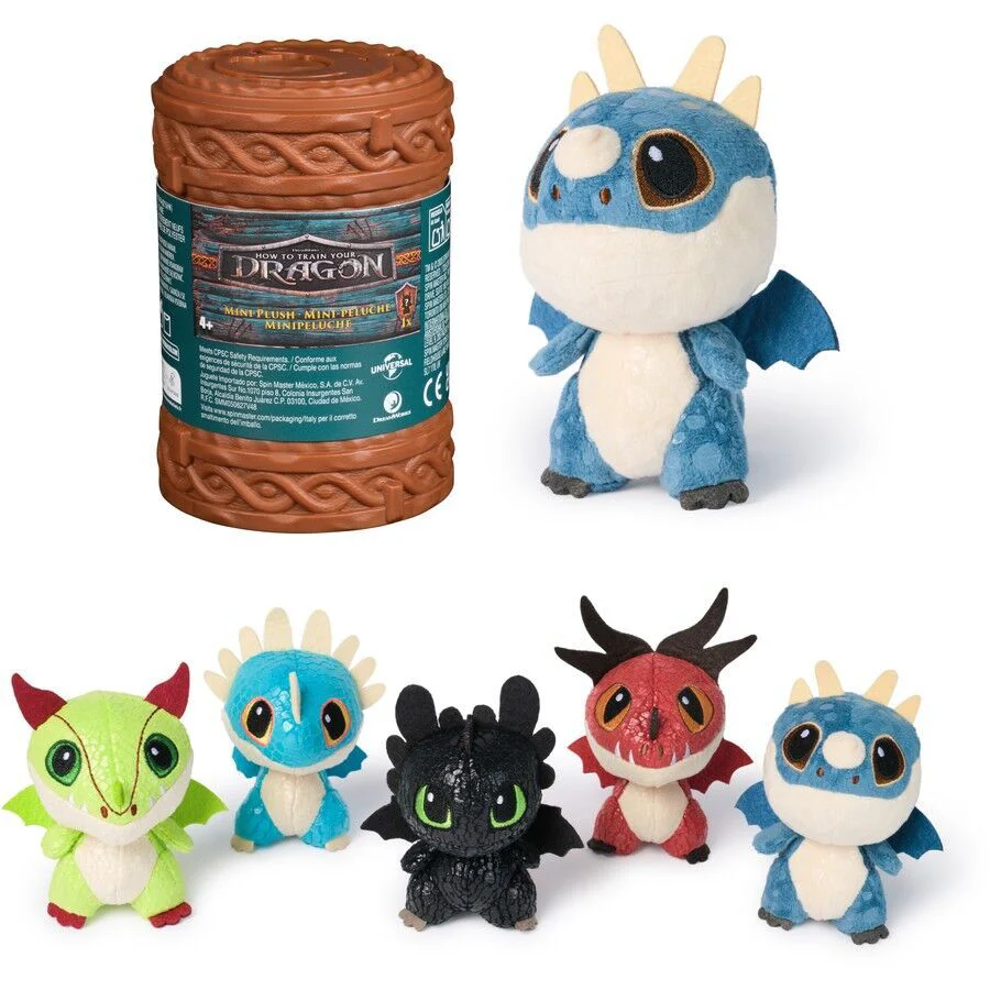 How to Train Your Dragon Mini Dragon Plush in Totem assorted - Image 2
