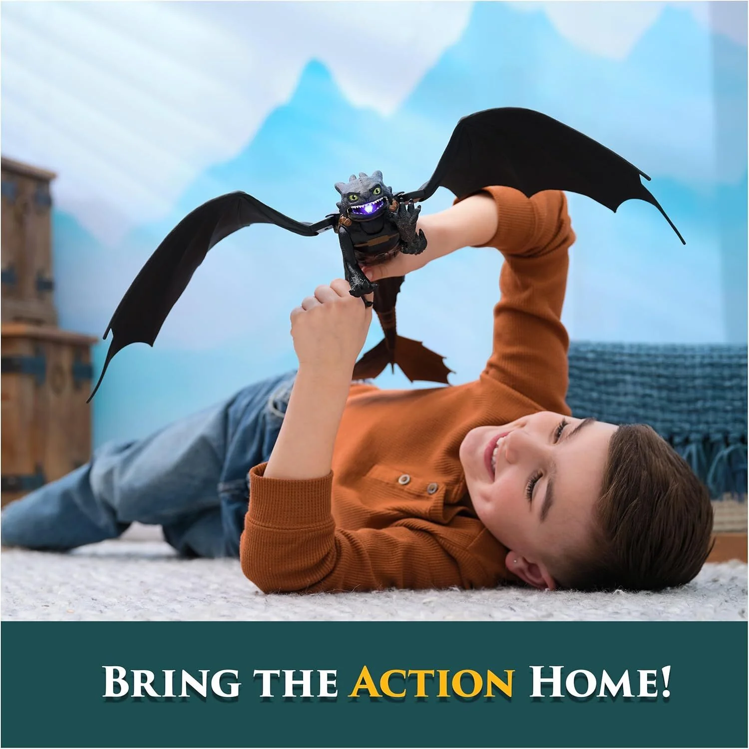 How to Train Your Dragon Plasma Blast Toothless Figure - Image 6