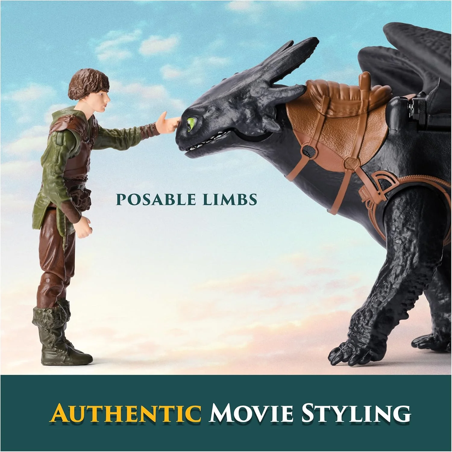 How to Train Your Dragon Viking & Dragon - Toothless & Hiccup - Image 3