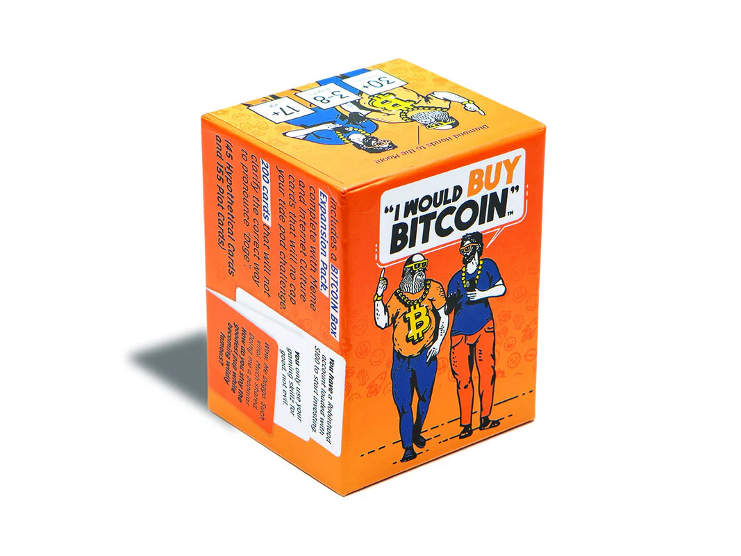 I Would Buy Bitcoin: Card Game