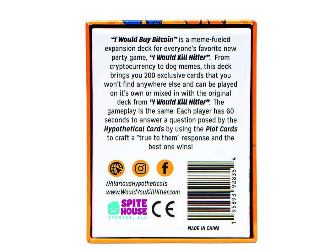 I Would Buy Bitcoin: Card Game - Image 5