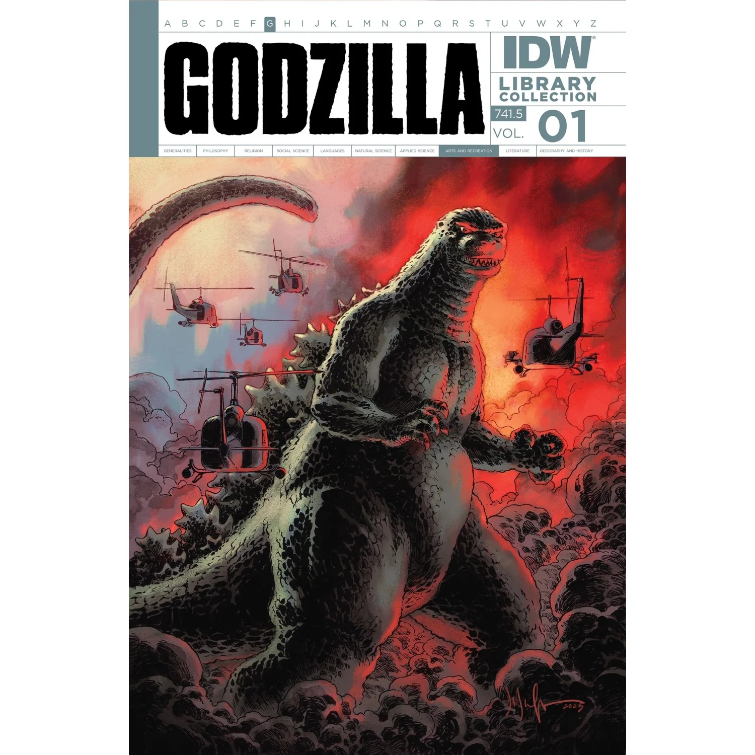 IDW Publishing Godzilla Library Collection Paperback - Volume 1