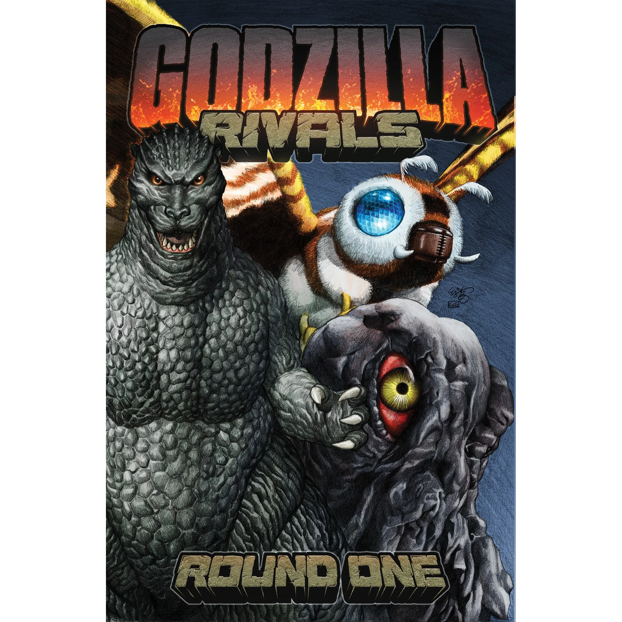 IDW Publishing Godzilla Rivals Round One Paperback