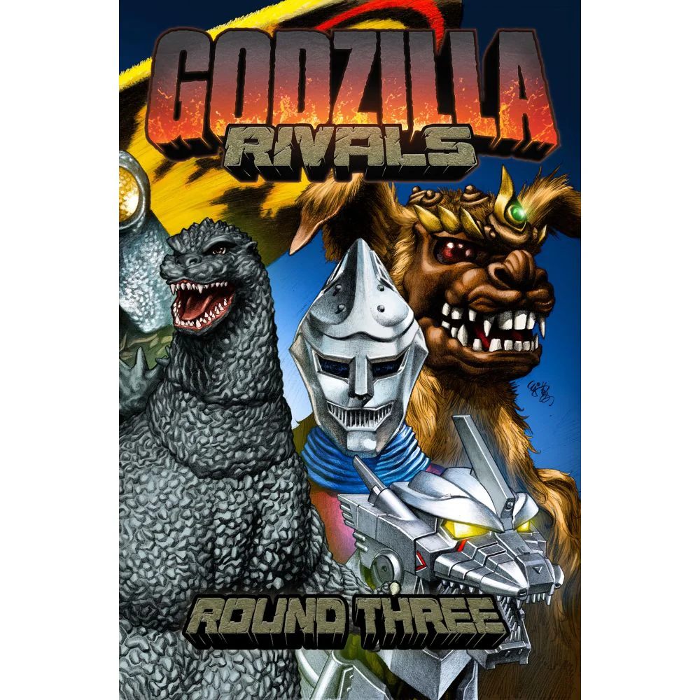 IDW Publishing Godzilla Rivals Round Three Paperback