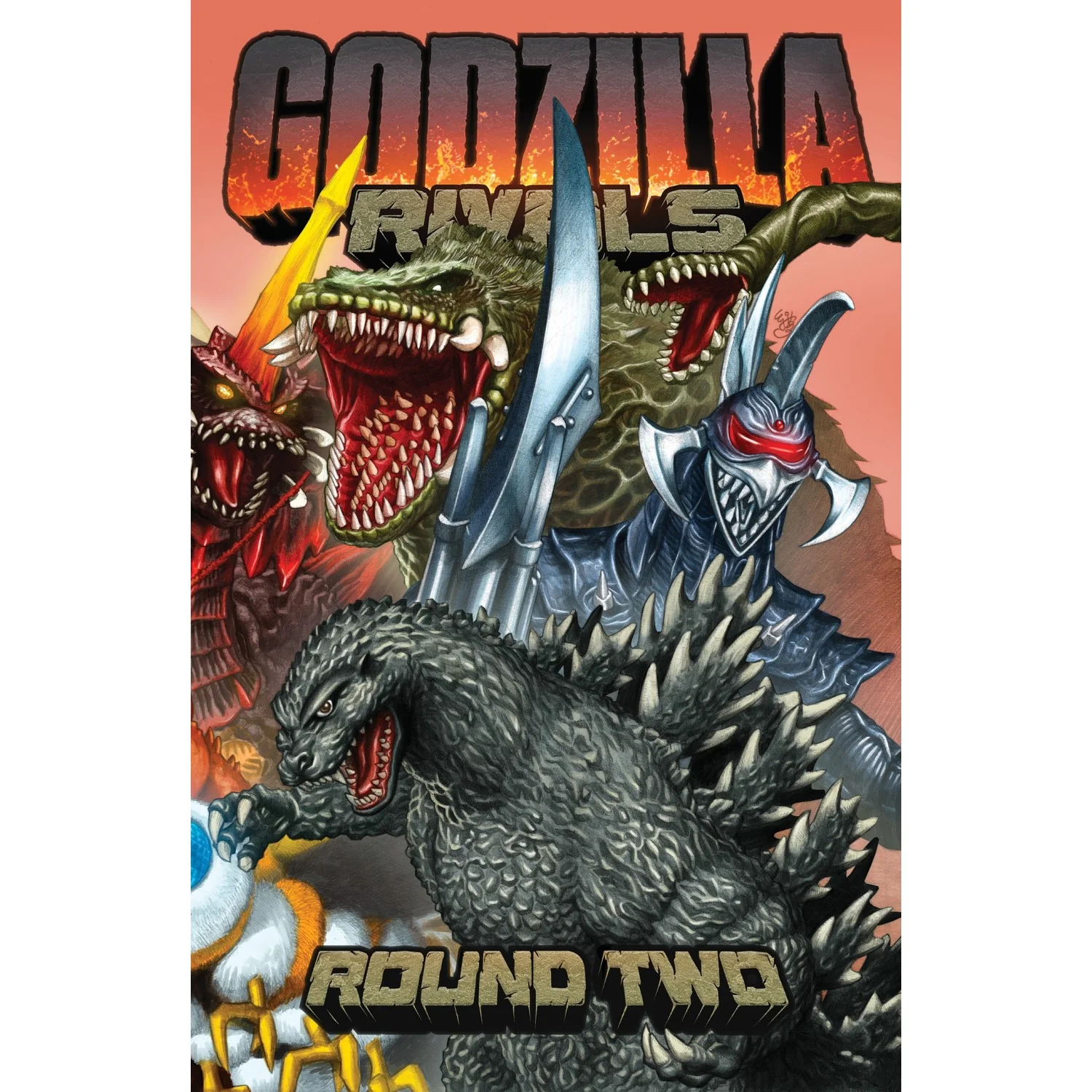 IDW Publishing Godzilla Rivals Round Two Paperback