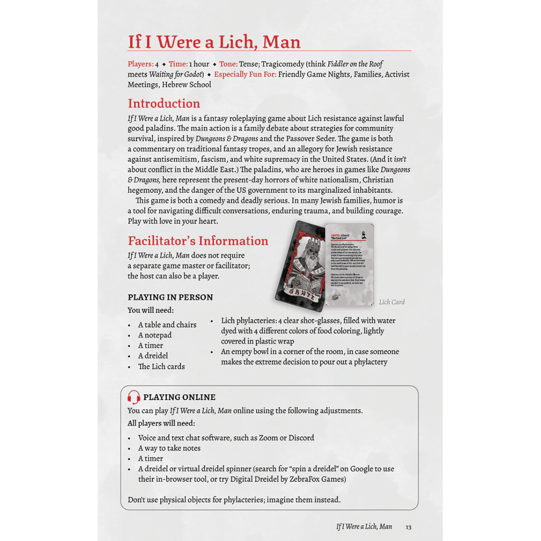 If I Were A Lich, Man RPG Box Set - Image 6