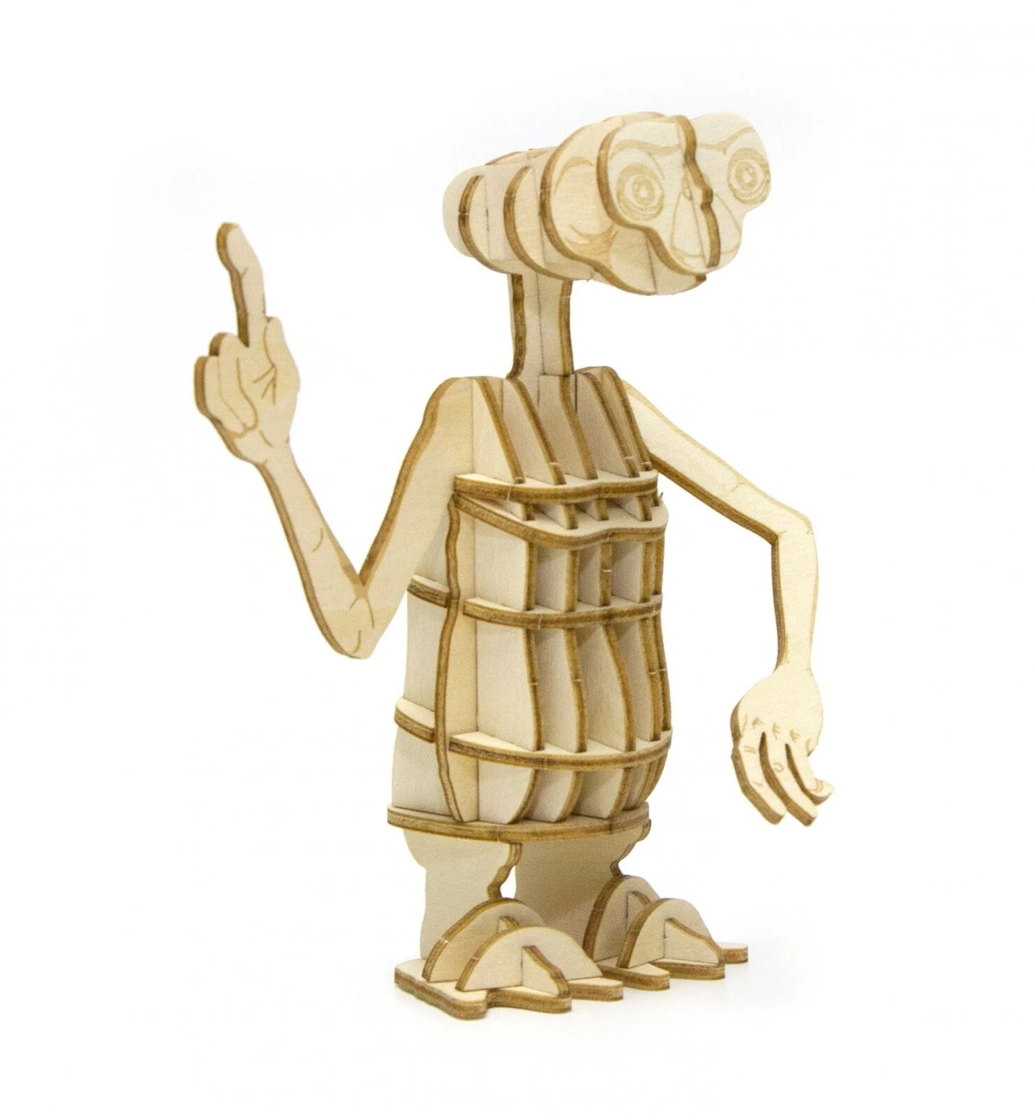 Incredibuilds ET the Extra Terrestrial Book and 3D Wood Model - Image 2