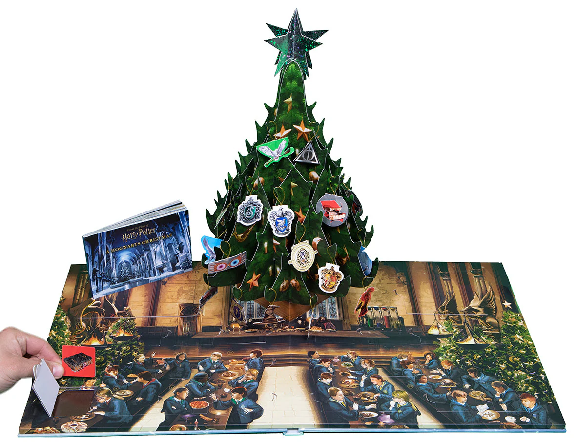 Insight Editions Harry Potter: A Hogwarts Christmas Pop-Up (Advent Calendar) Book - Image 2