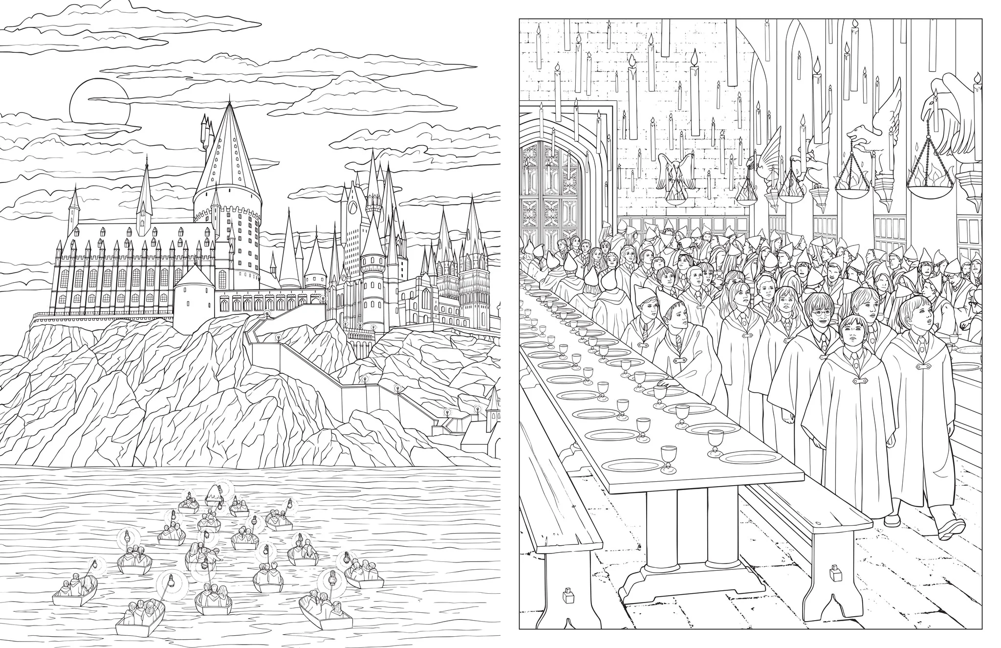 Insight Editions Harry Potter: An Official Hogwarts Coloring Book - Image 4