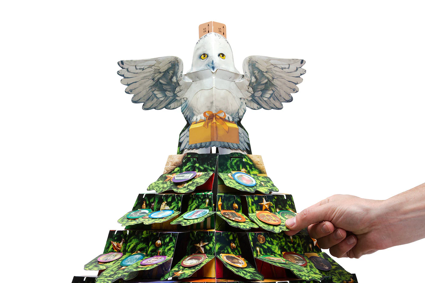 Insight Editions Harry Potter: Hedwig Pop-Up Advent Calendar - Image 3