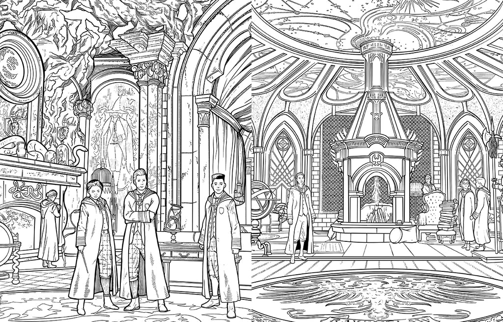 Insight Editions Hogwarts Legacy: The Official Coloring Book - Image 3