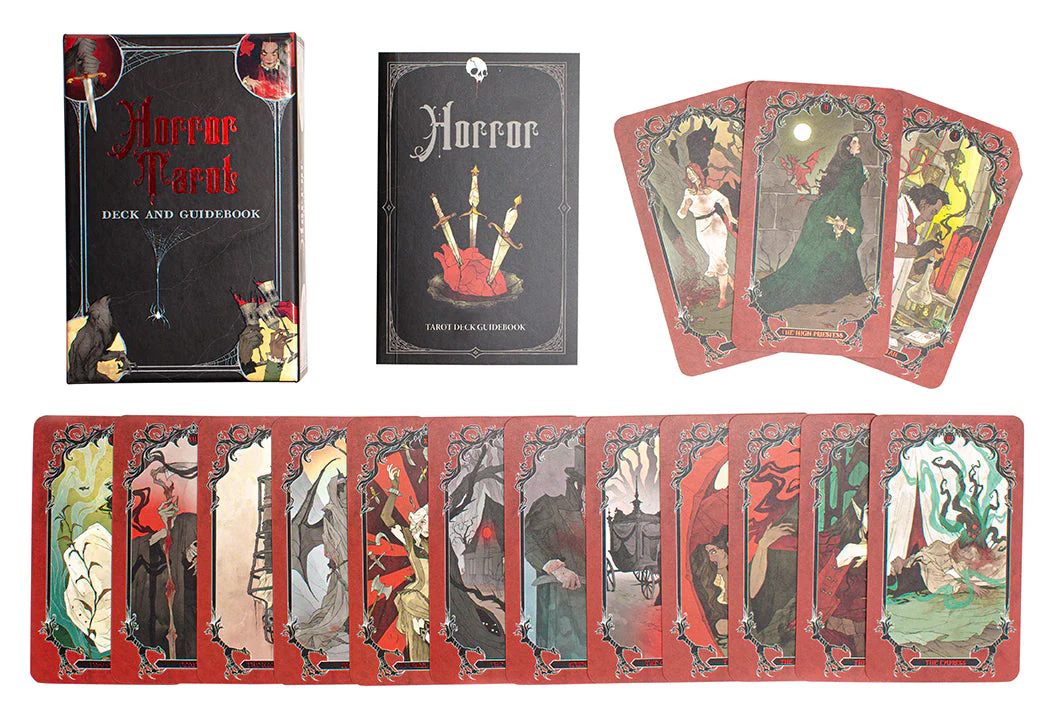 Insight Editions Horror Tarot Deck and Guidebook - Image 2