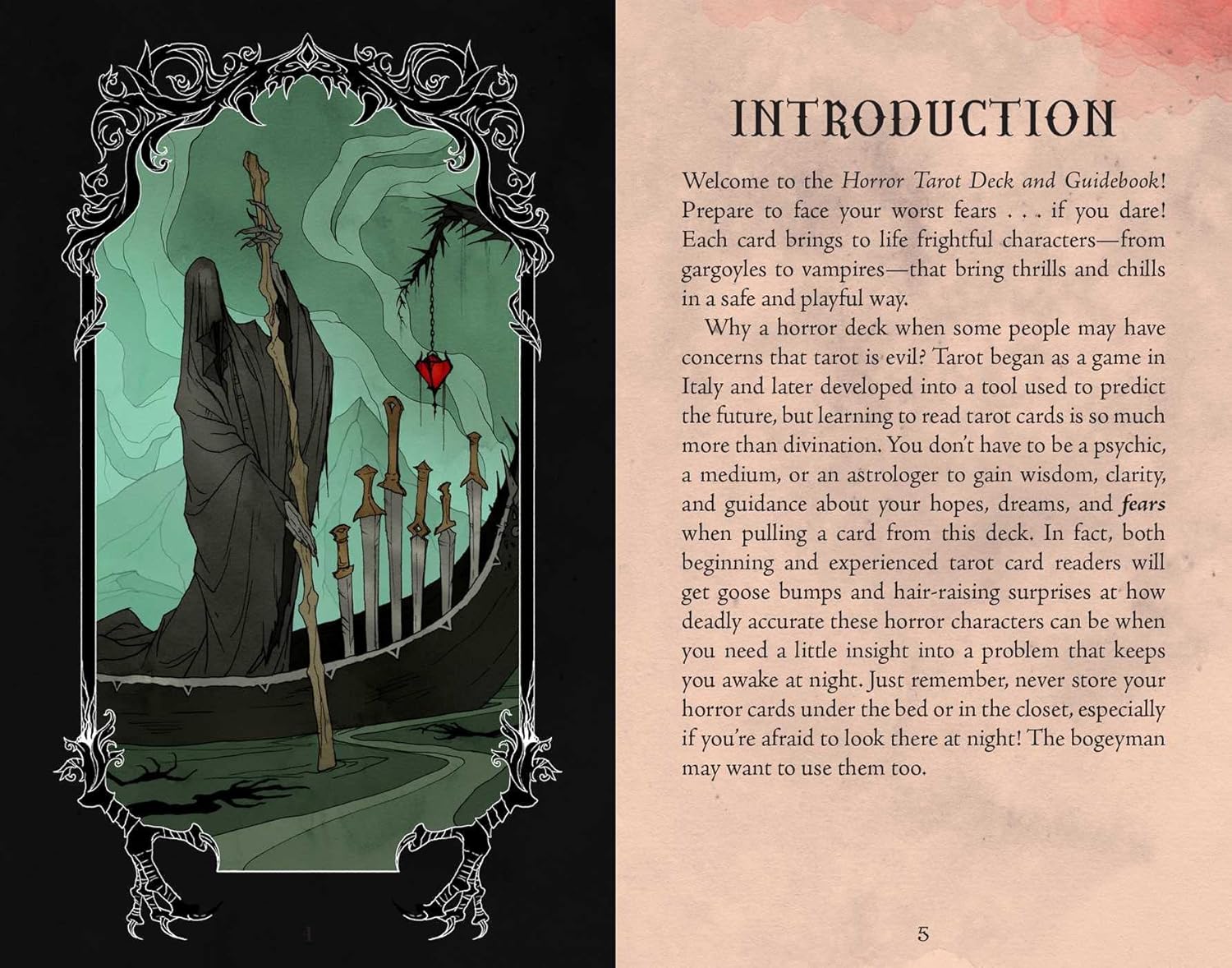 Insight Editions Horror Tarot Deck and Guidebook - Image 8