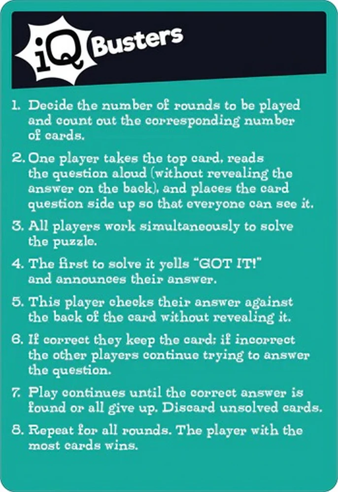 Iq Busters - Word Puzzlers - Image 2