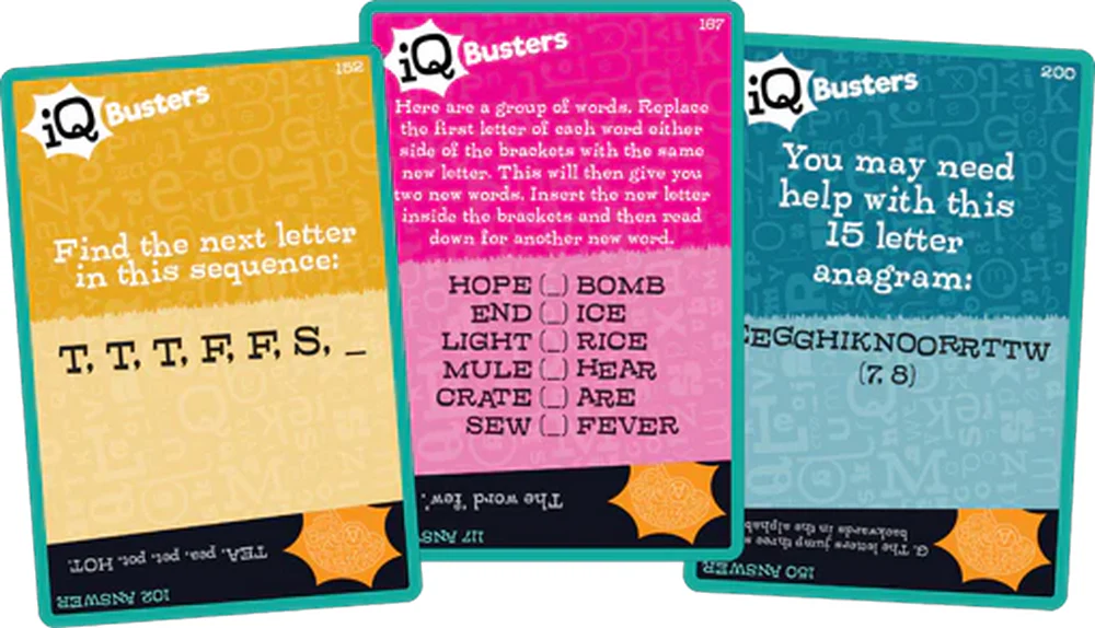 Iq Busters - Word Puzzlers - Image 4