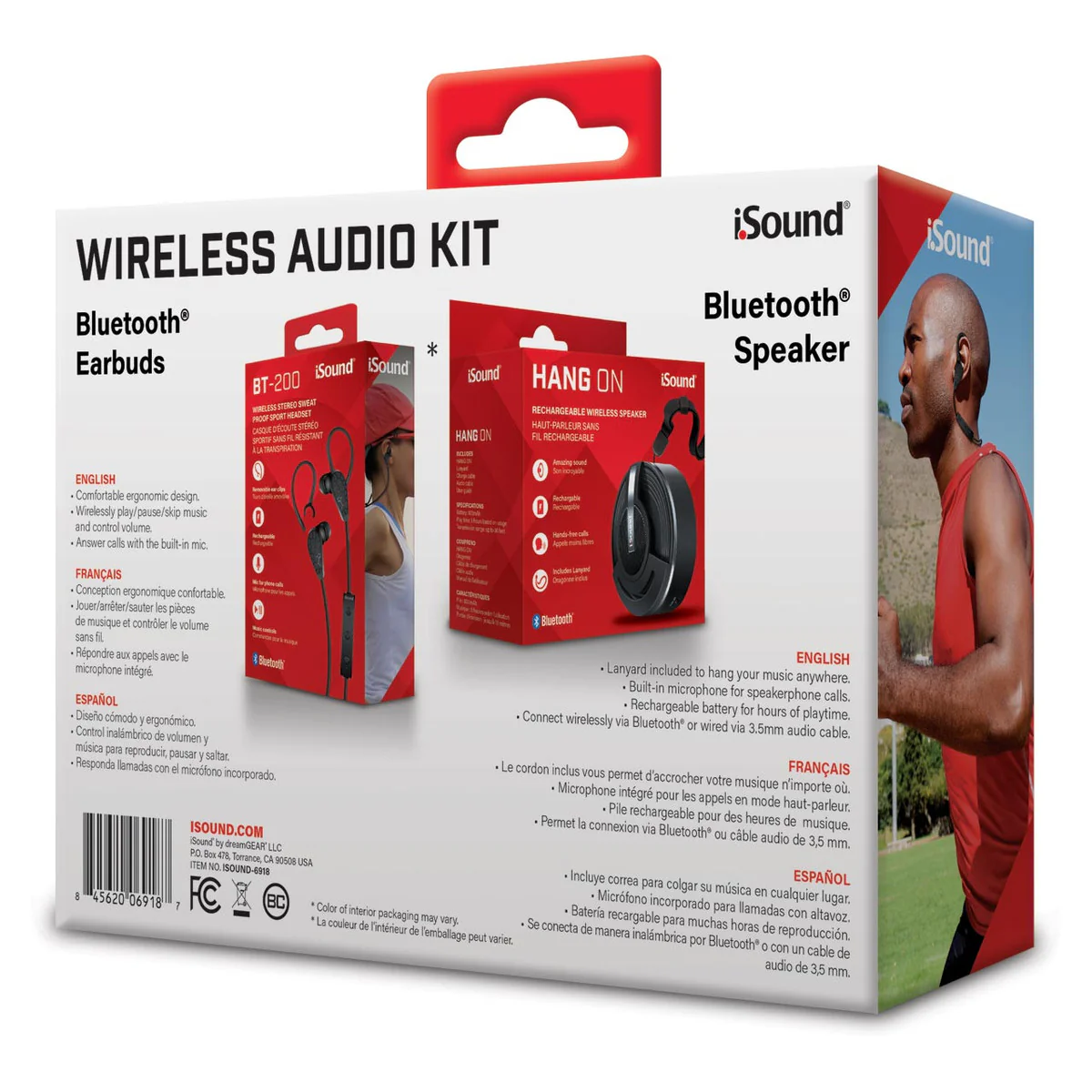 iSound - Wireless Bluetooth Audio Kit - Blue - Image 2