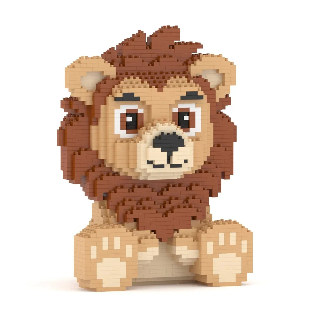 Jekca - Blocky Lion - 01S