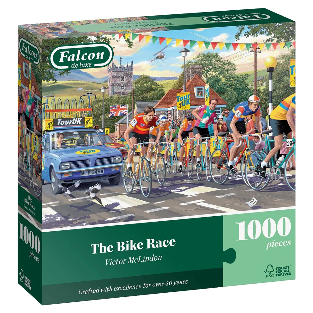 Jumbo - The Bicycle Race 1000 Piece Puzzle