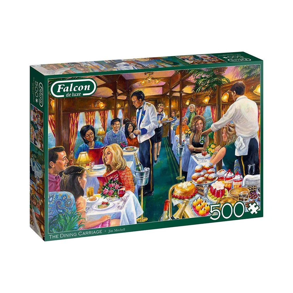 Jumbo - The Dining Carriage 500 Piece Puzzle