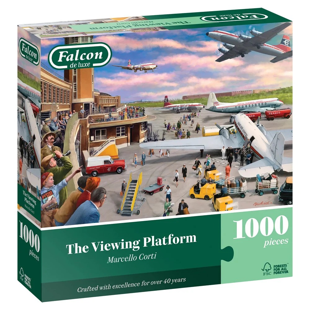 Jumbo - The Viewing Platform 1000 Piece Puzzle