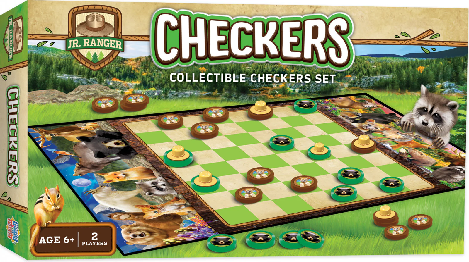 Junior Ranger Checkers: National Parks Adventure