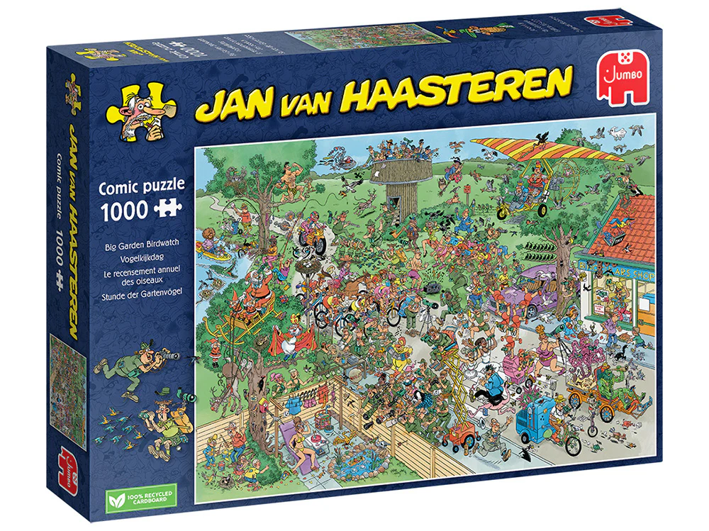 JVH Big Garden Birdwatch 1000 Piece Jigsaw