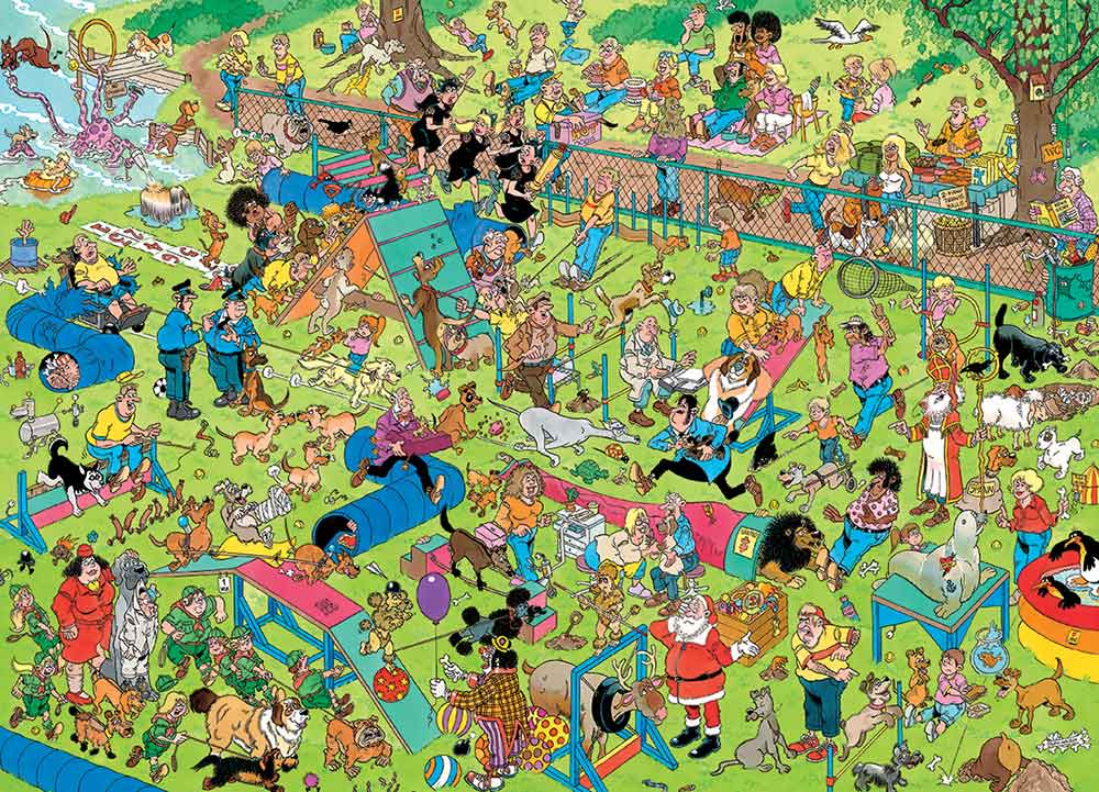 JVH- Dog Parkour 1000 pieces - Image 2
