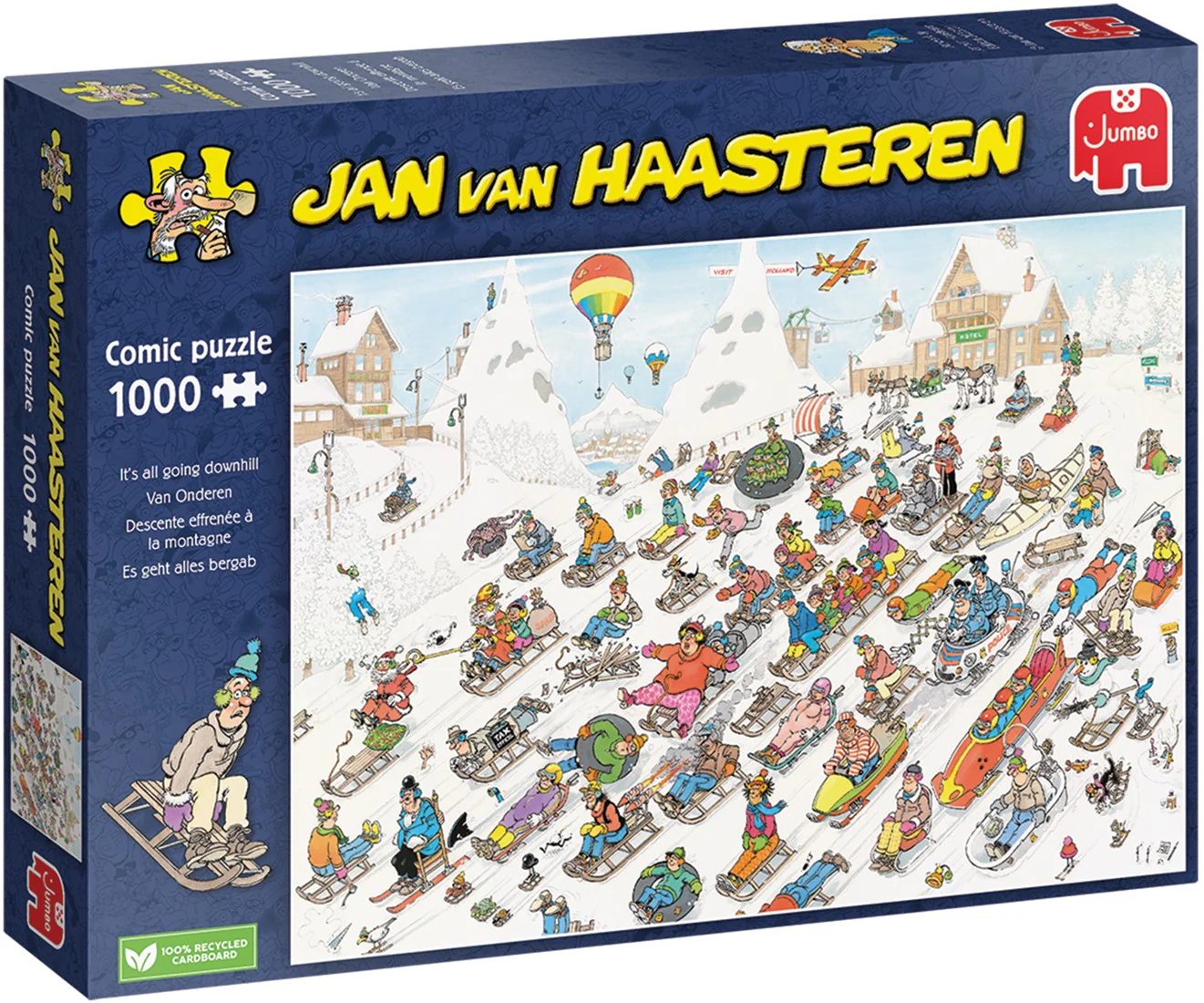 JVH - It's all going downhill - 1000 Piece Jigsaw