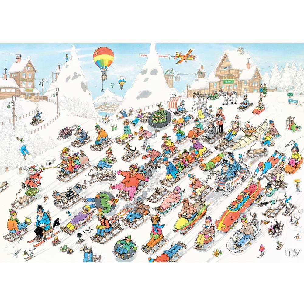 JVH - It's all going downhill - 1000 Piece Jigsaw - Image 3