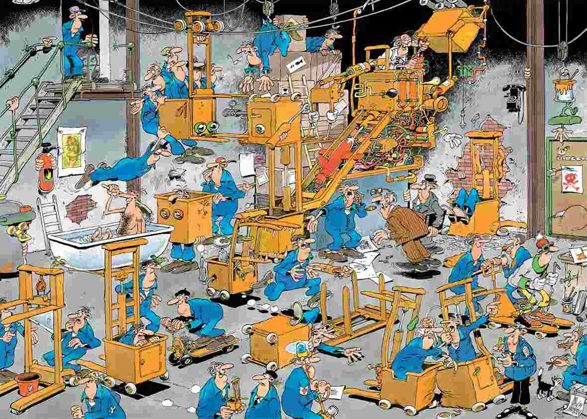 JVH - Oldtimers - Go Forth - 1000 Piece Jigsaw - Image 2