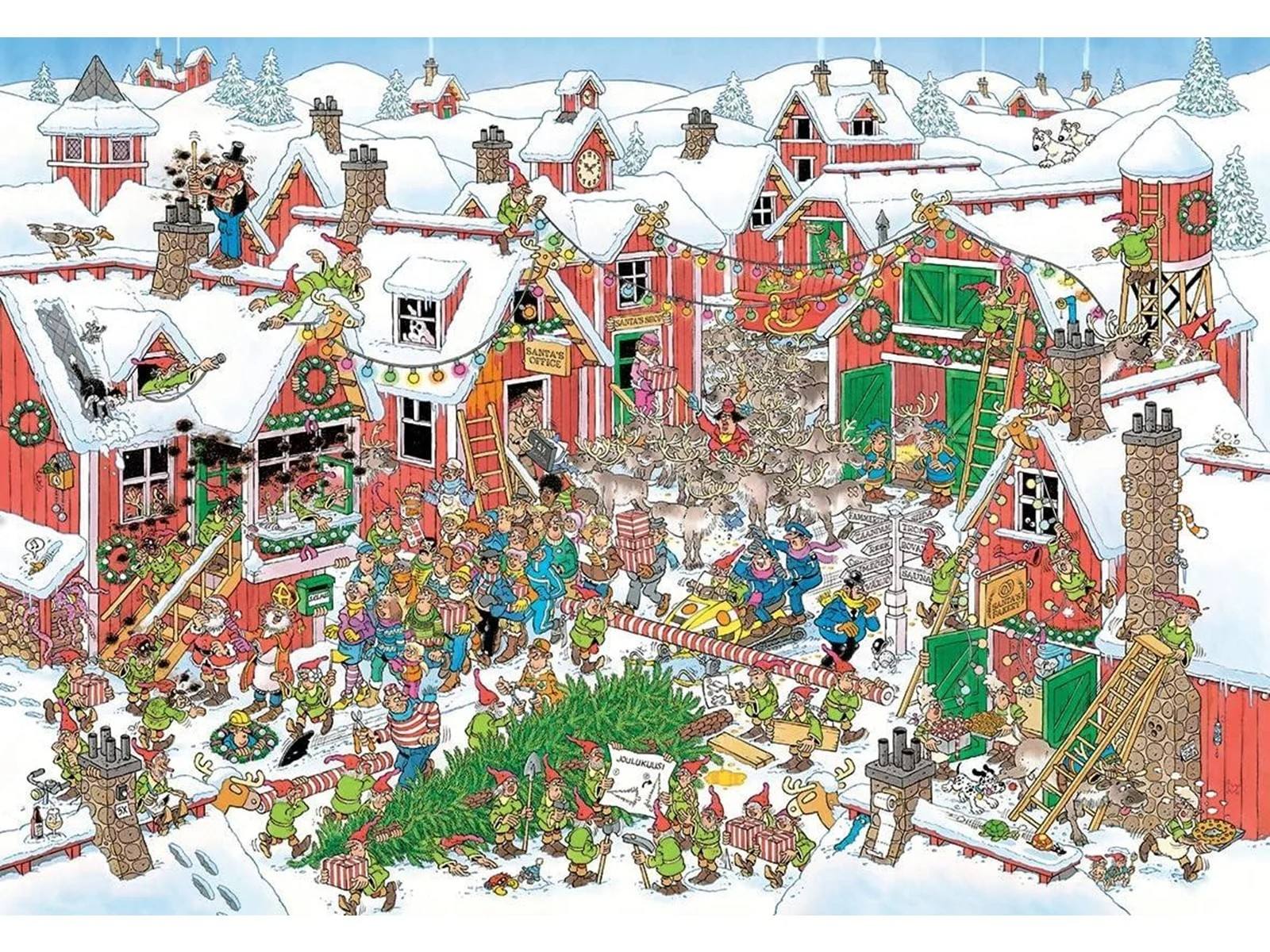 JVH - Santa's Village - 1000 Piece Jigsaw - Image 2