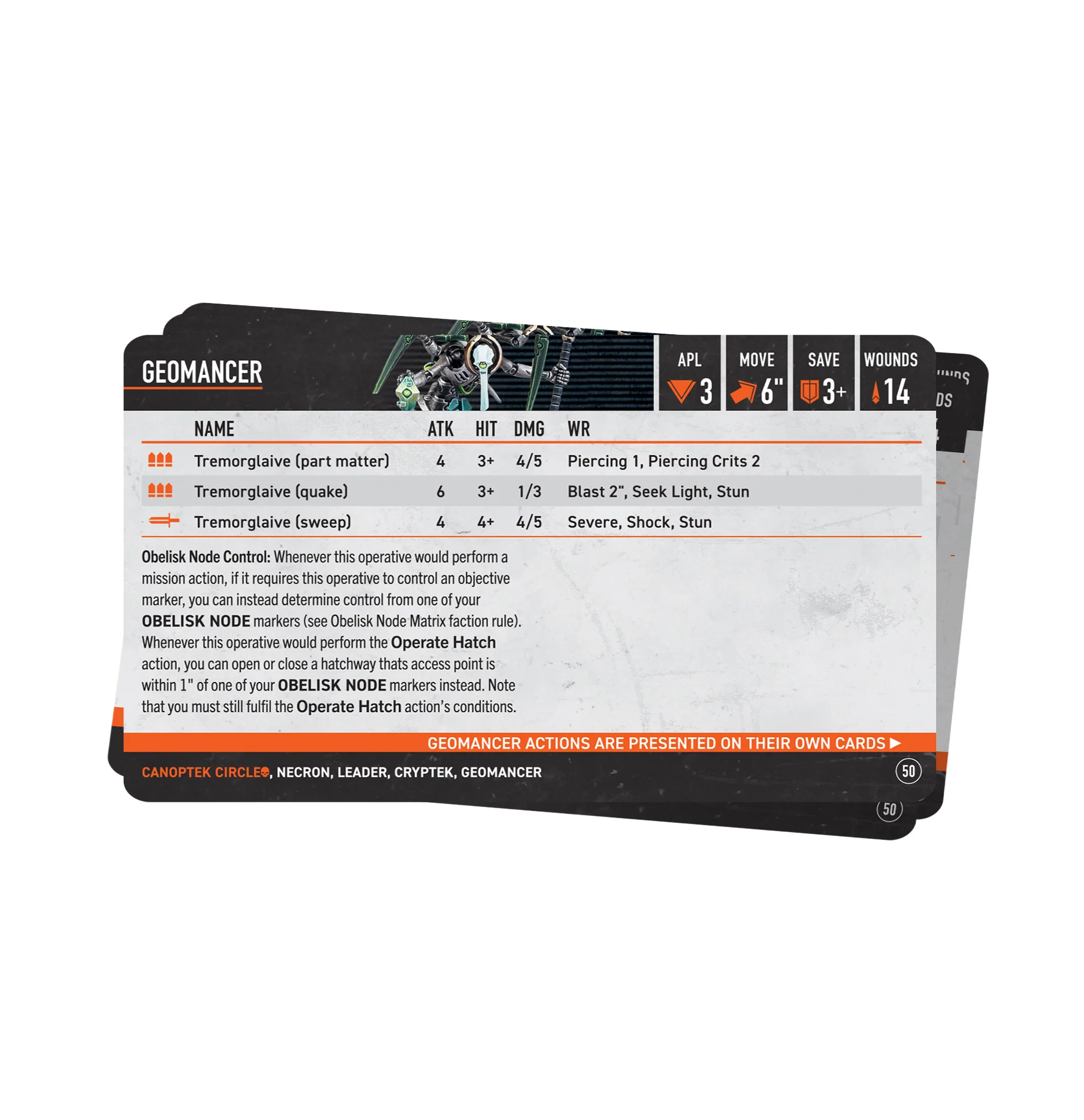 Kill Team Datacards: Canoptek Circle (102-71) - Image 3