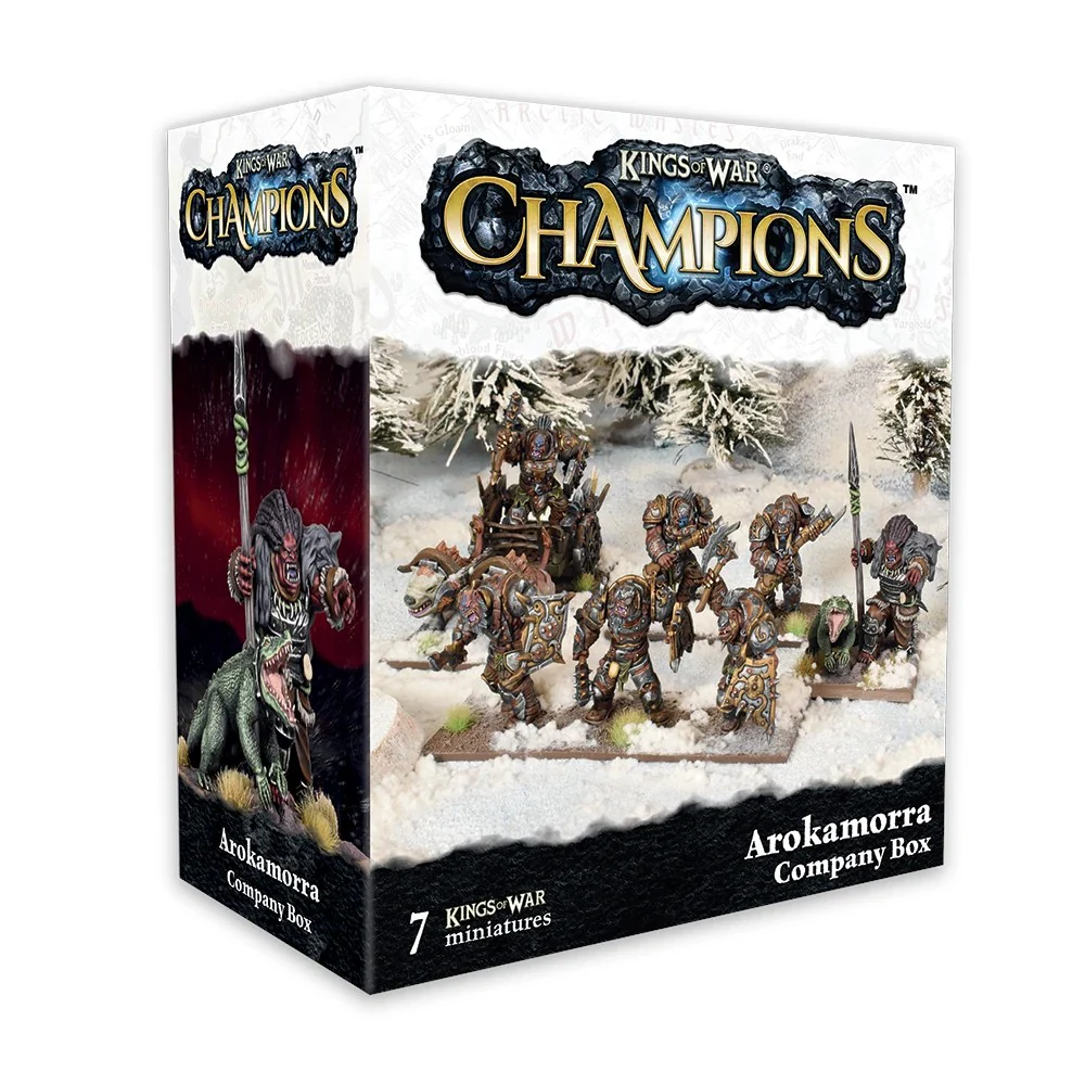 Kings of War Champions - Arokamorra Company Box (MGKWH112)