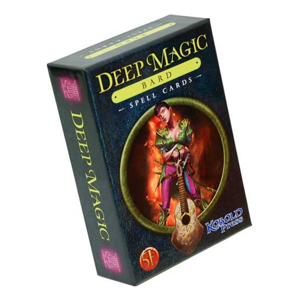 Kobold Press Deep Magic: Bard Spell Cards