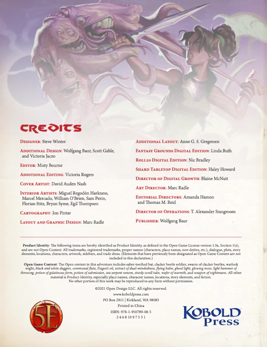 Kobold Press Scarlet Citadel for 5th Edition Book - Image 2