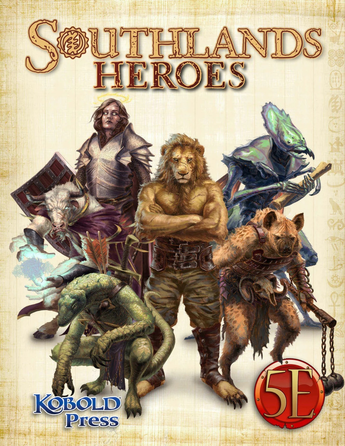 Kobold Press Southlands Heroes Workbook for 5th Edition