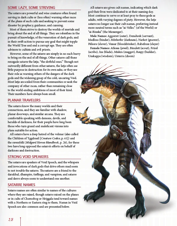 Kobold Press Underworld Player's Guide Sourcebook for 5th Edition - Image 3