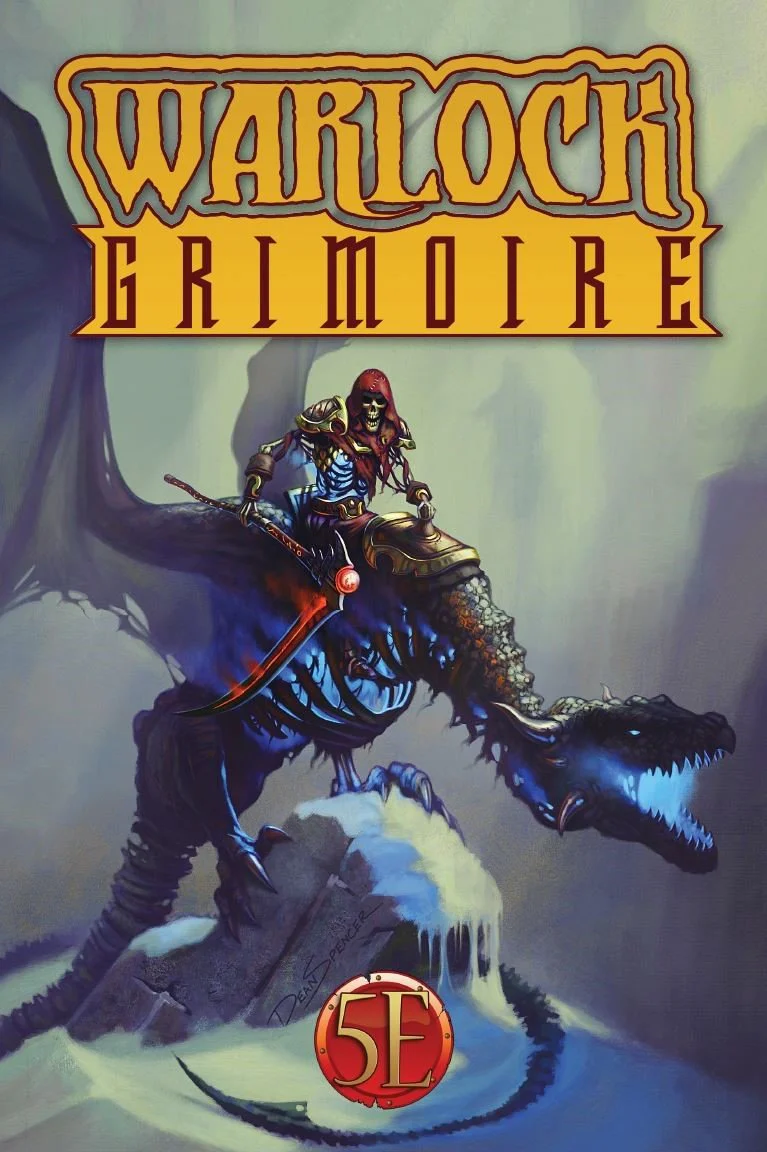 Kobold Press Warlock Grimoire Sourcebook for 5th Edition