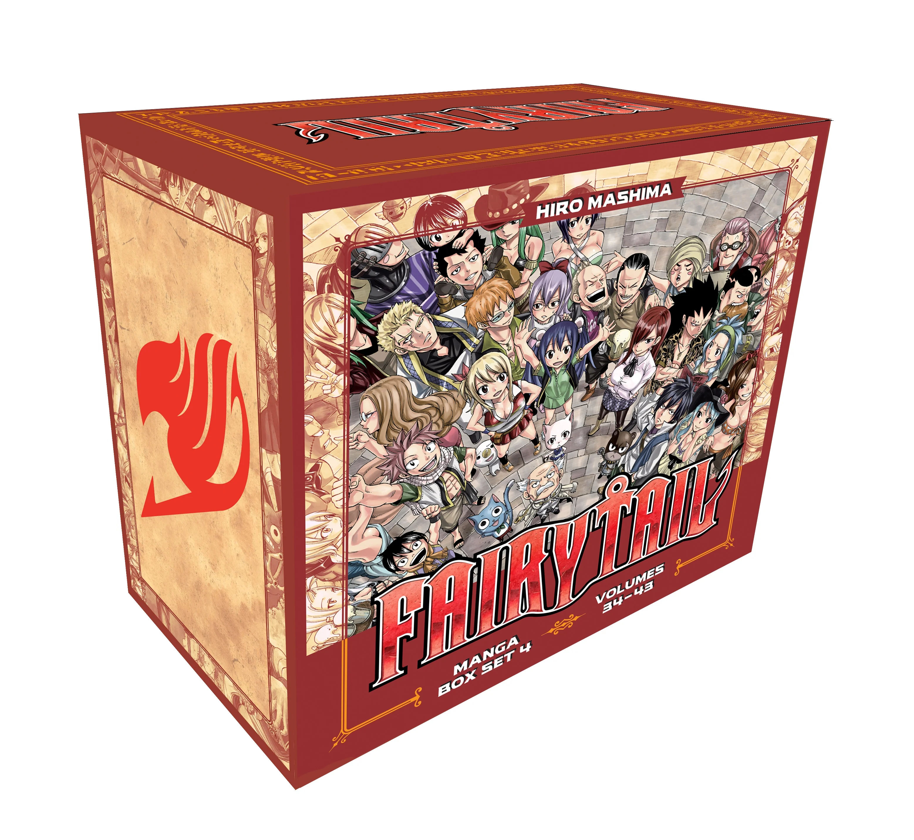 Kodansha Comics Fairy Tail Manga Box Set 4