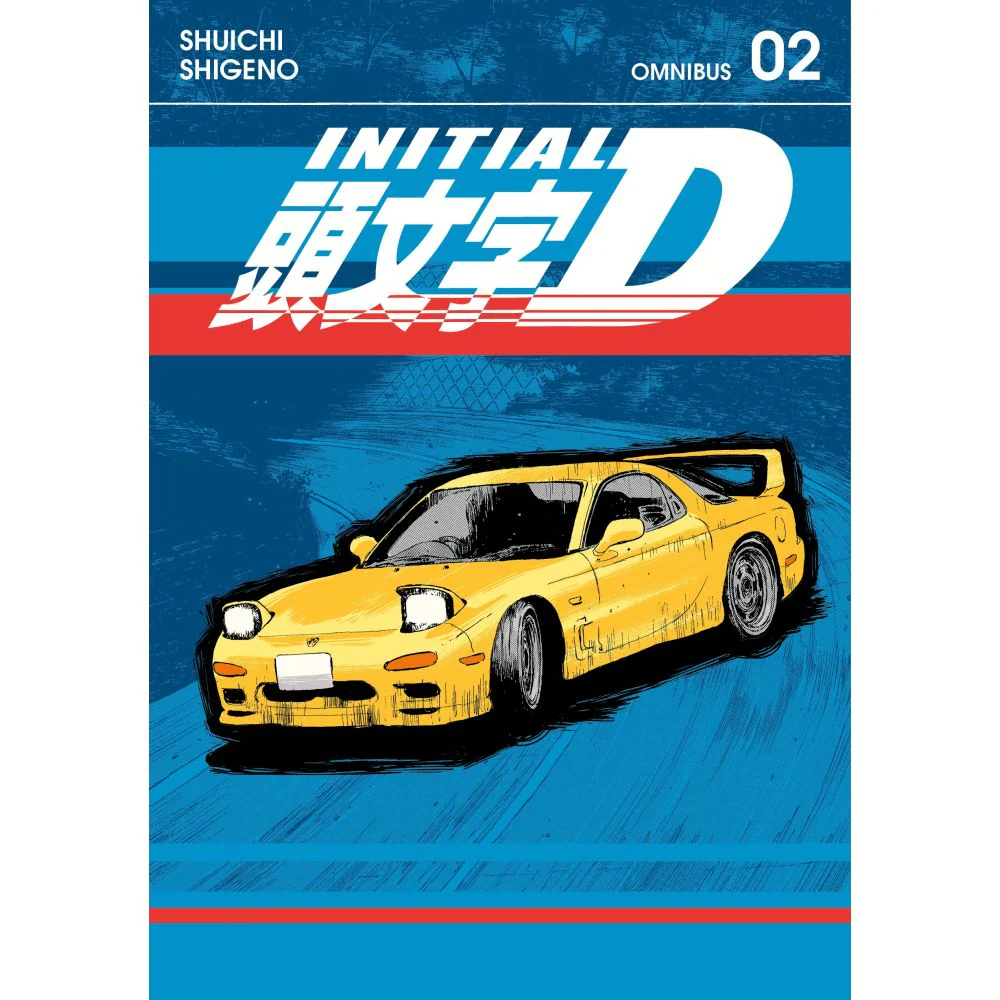 Kodansha Initial D Omnibus 2 (Vol. 3-4) Manga Graphic Novel