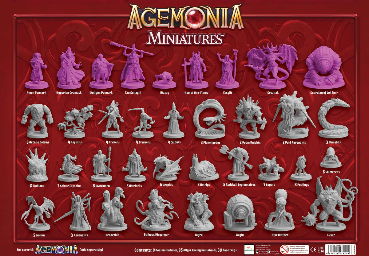 Lautapelit.fi - Agemonia Miniatures Pack for Board Game - Image 2