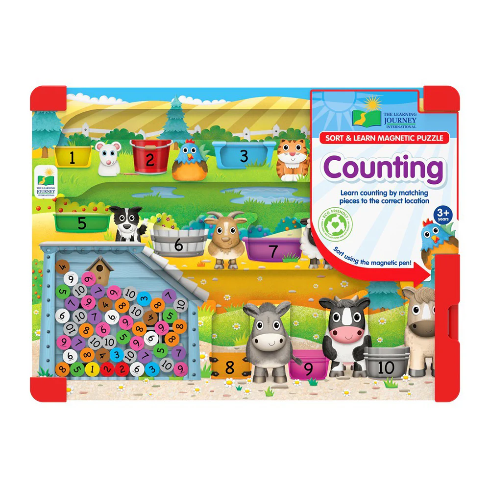 Learning Journey: Sort & Learn Magnetic Farm