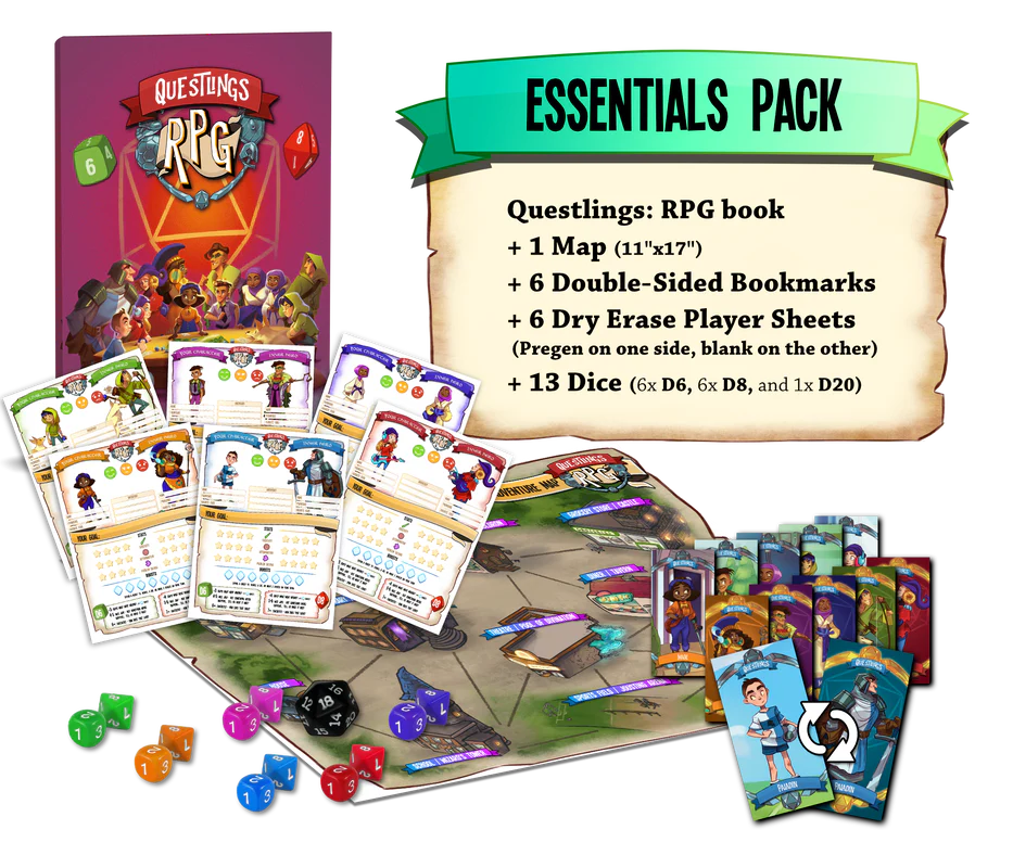 Letiman Games Questlings RPG Essentials Pack - Image 2