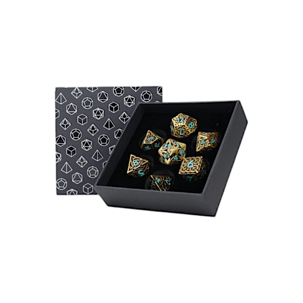 Let's Play Games - Celtic Hollow RPG Dice Set - Summer