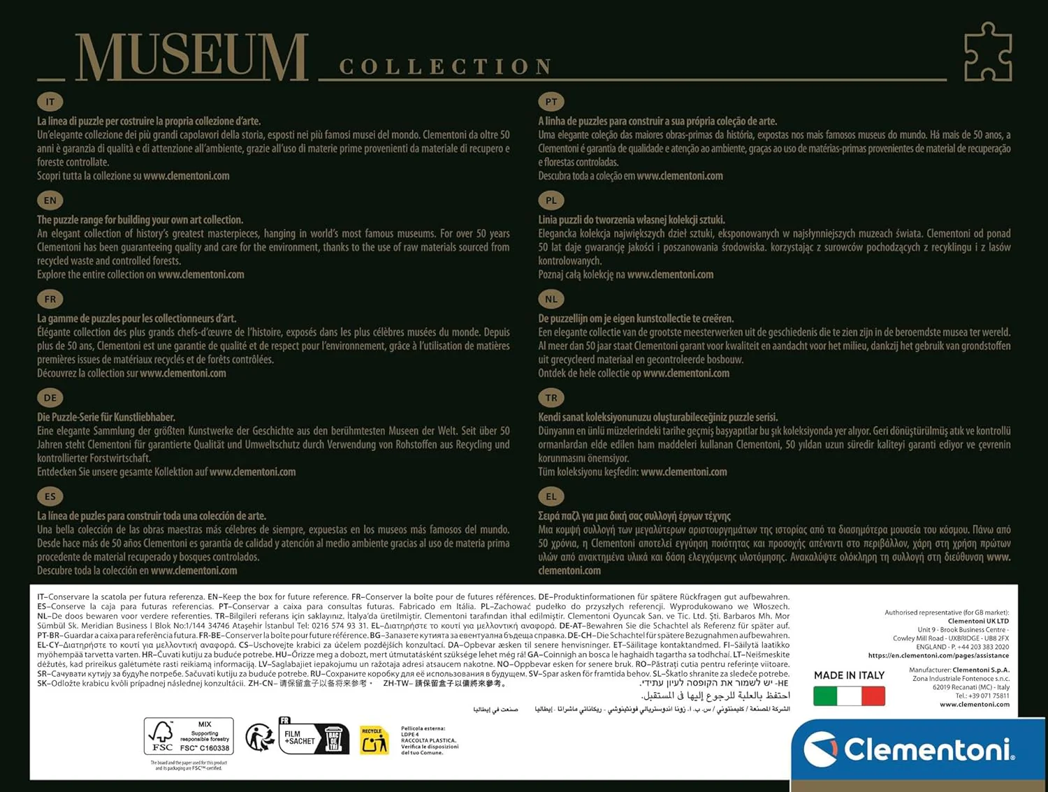 Liberty Leading The People 1000 Piece Jigsaw (Museum) - Image 2