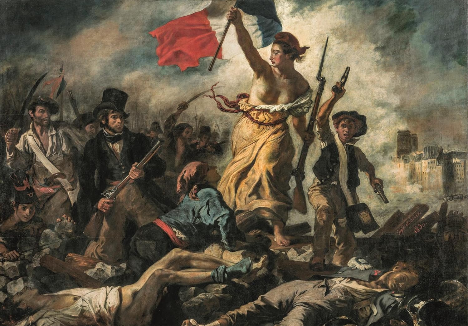 Liberty Leading The People 1000 Piece Jigsaw (Museum) - Image 3