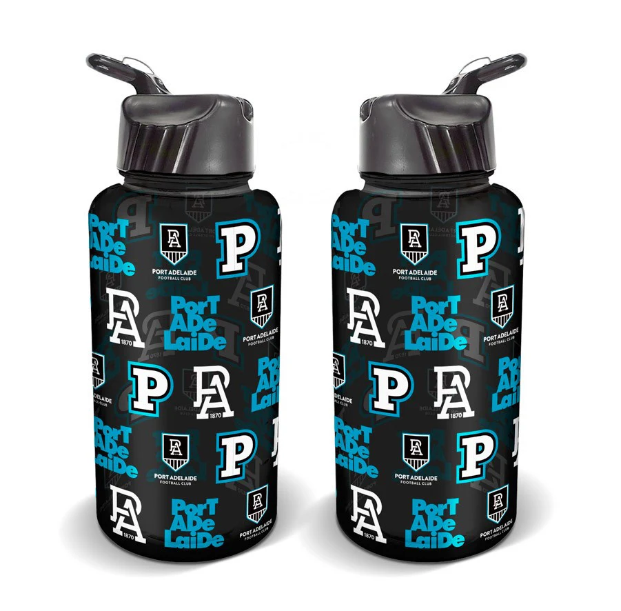Licensing Essentials AFL Port Adelaide Power Flip Drink Bottle