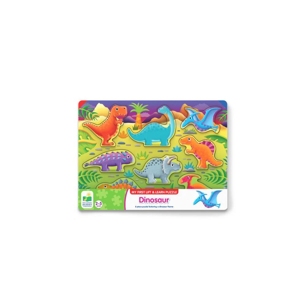 Lift And Learn Dinosaur Puzzle