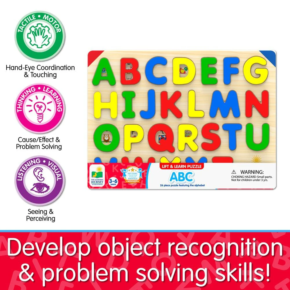 Lift & Learn ABC Puzzle - Image 7